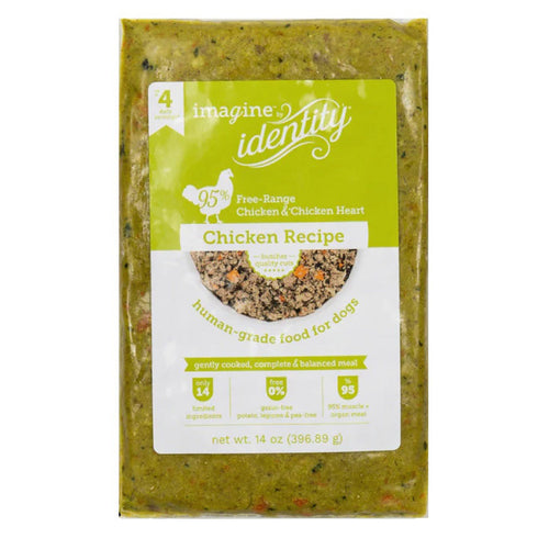 Identity Imagine 95% Chicken Gently Cooked Wet Dog Food 14oz - Poudre Pet and Feed Supply